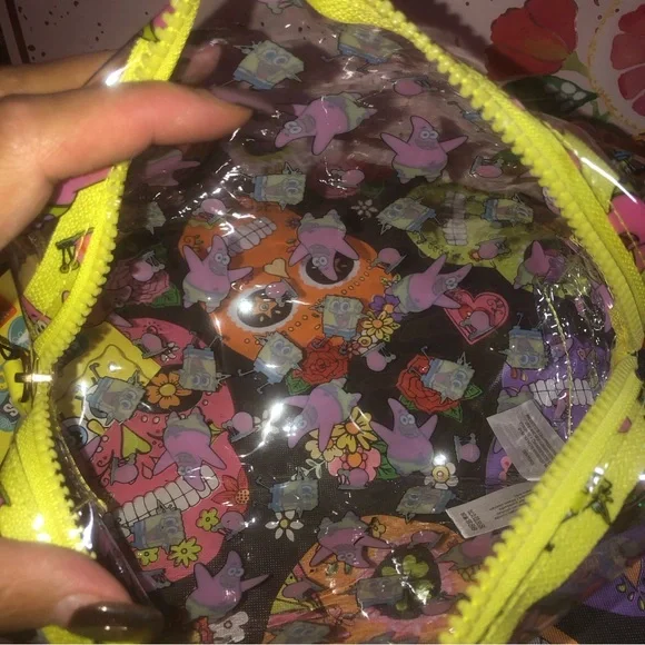 Nickelodeon SpongeBob SquarePants makeup cosmetic bag - Picture 7 of 7